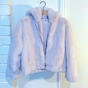 Faux fur jacket